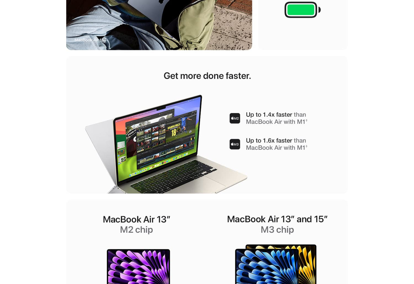 Apple 2024 MacBook Air 13″ Laptop with M3 chip