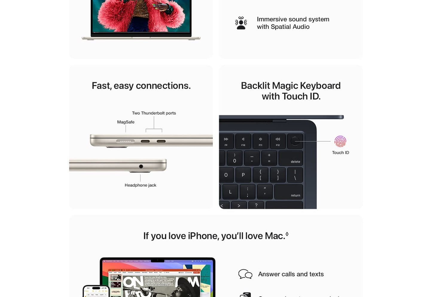 Apple 2024 MacBook Air 13″ Laptop with M3 chip