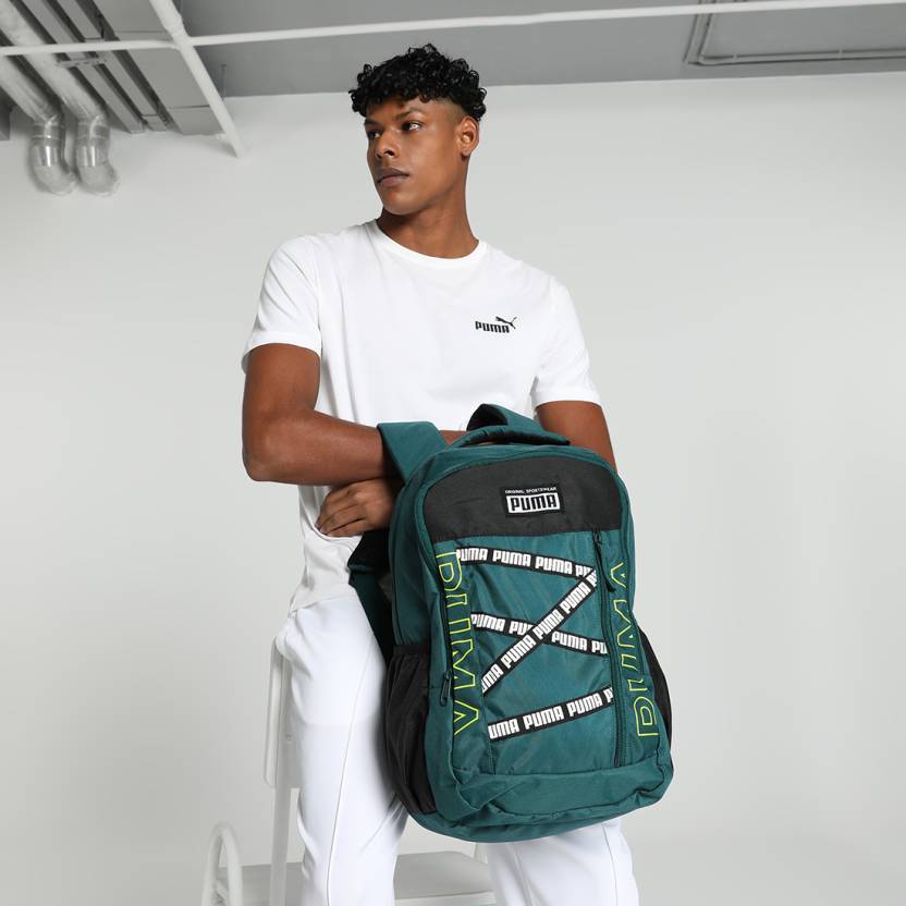 PUMA
28.2 L Laptop Backpack TapeColorblock Backpack (Green)