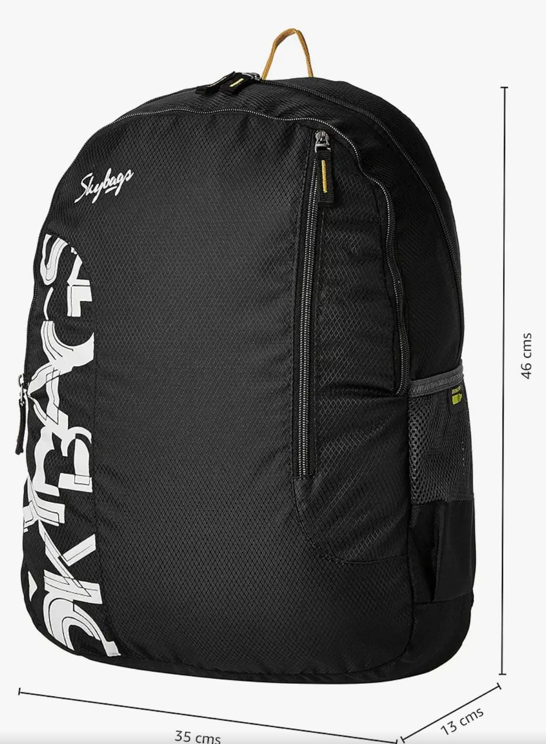 Skybags Casual Backpack 28L, 2 Main Compartments, Bottle Pocket, Front Pocket, Padded Shoulder Strap