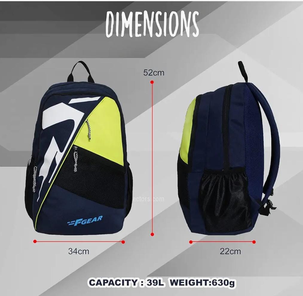 F Gear Colorado Laptop School Bag 39L Backpack