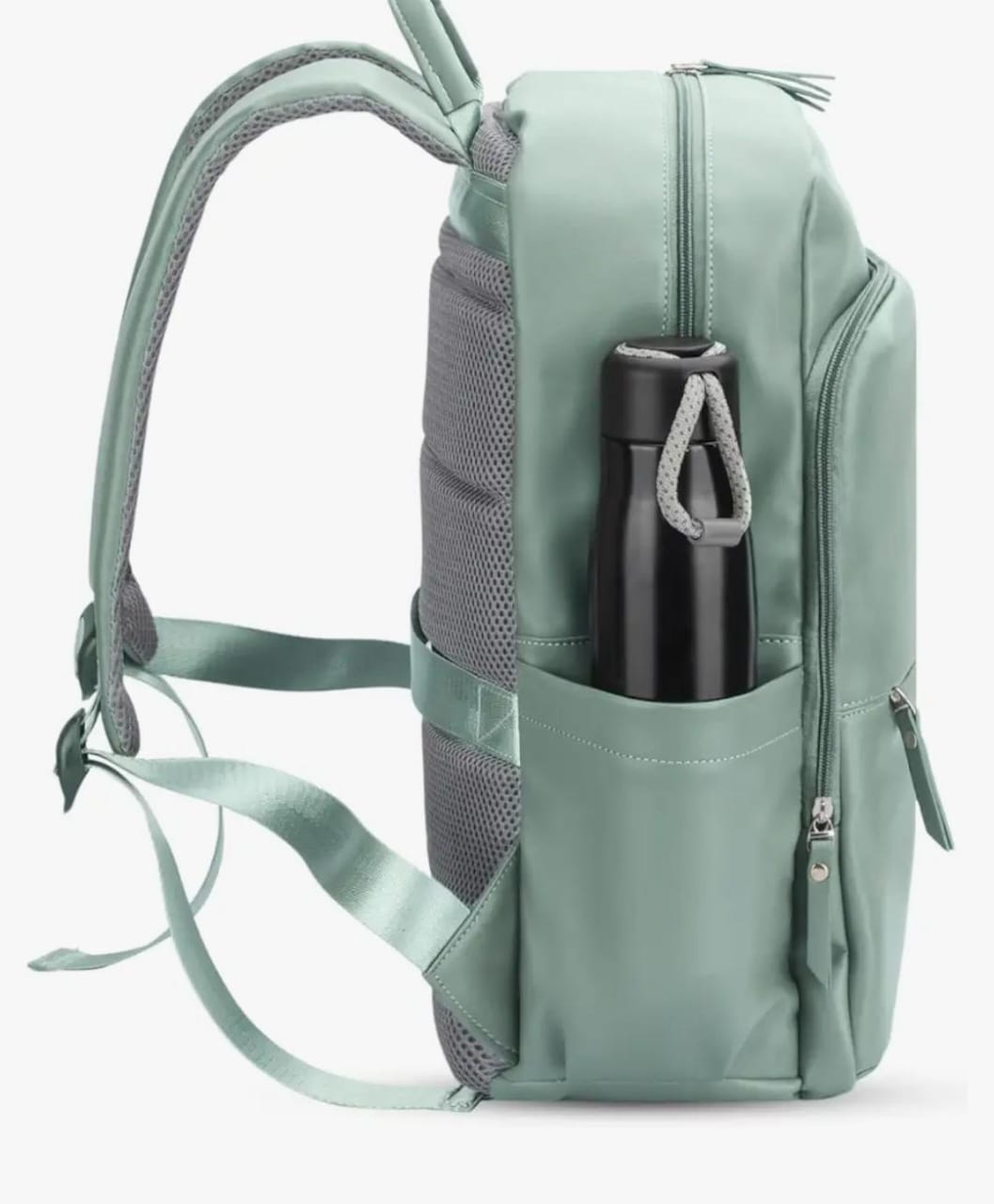THE CLOWNFISH Women's Laptop Backpack | Vegan Leather Laptop Bag for Office, College, Travel | Fits 15.6 Inch Laptop | Elegance Collection