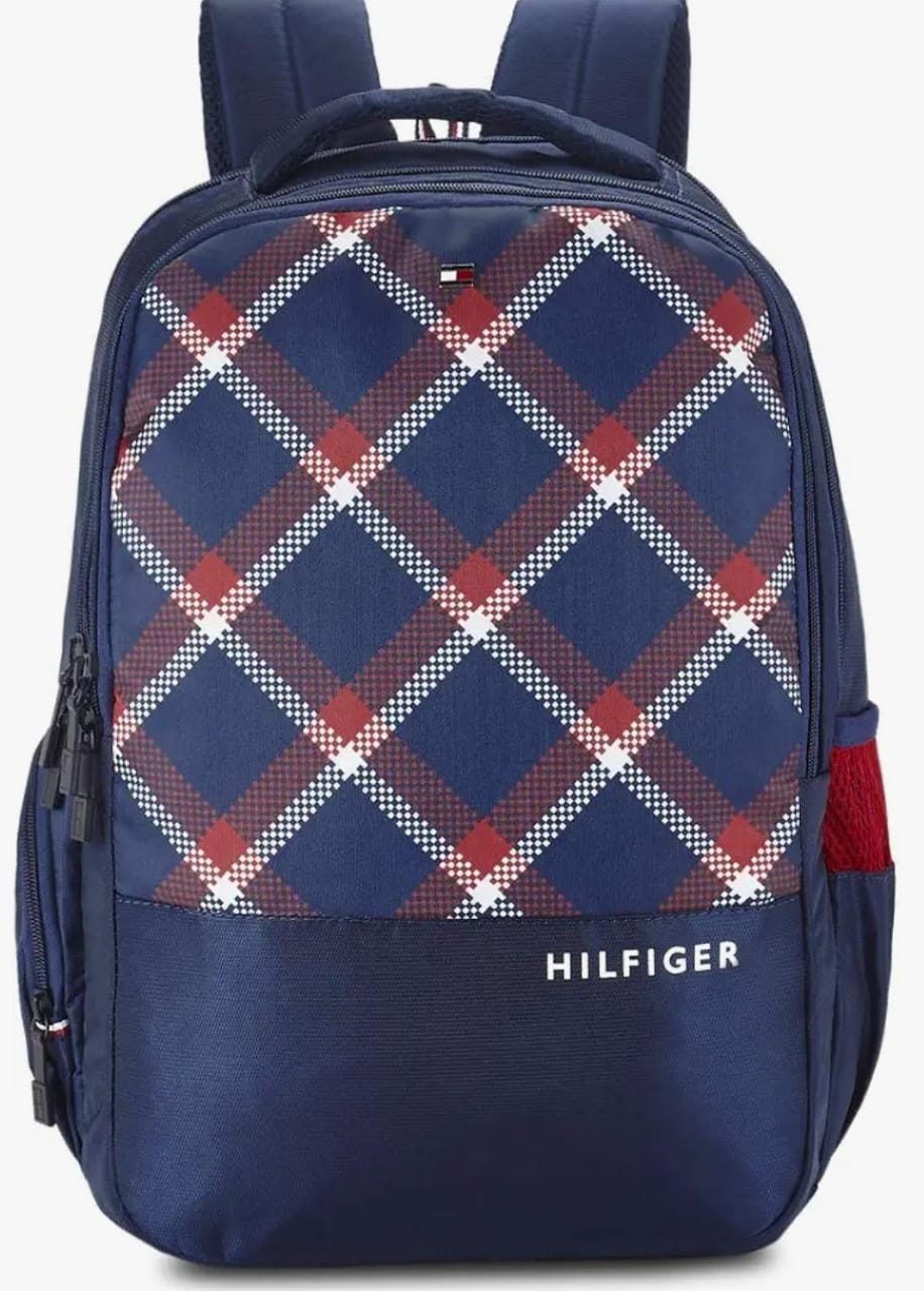 Tommy Hilfiger Alps Unisex 29 Ltrs Navy Laptop Backpack (15 Inch)
