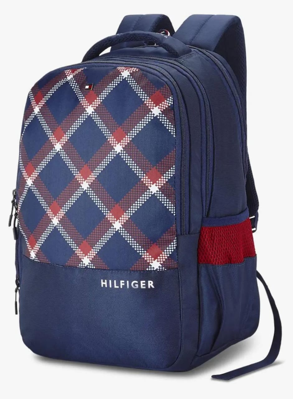 Tommy Hilfiger Alps Unisex 29 Ltrs Navy Laptop Backpack (15 Inch)