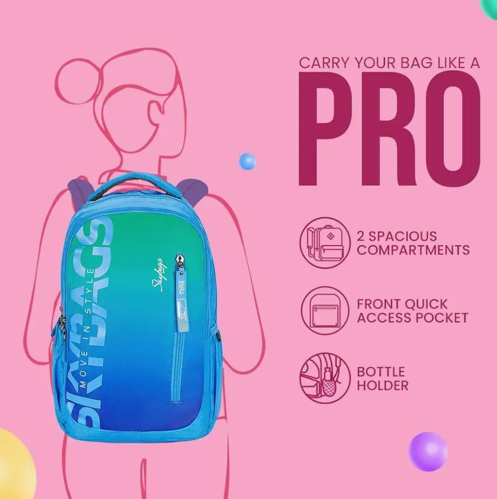 Skybags Flex 22L Backpack Blith