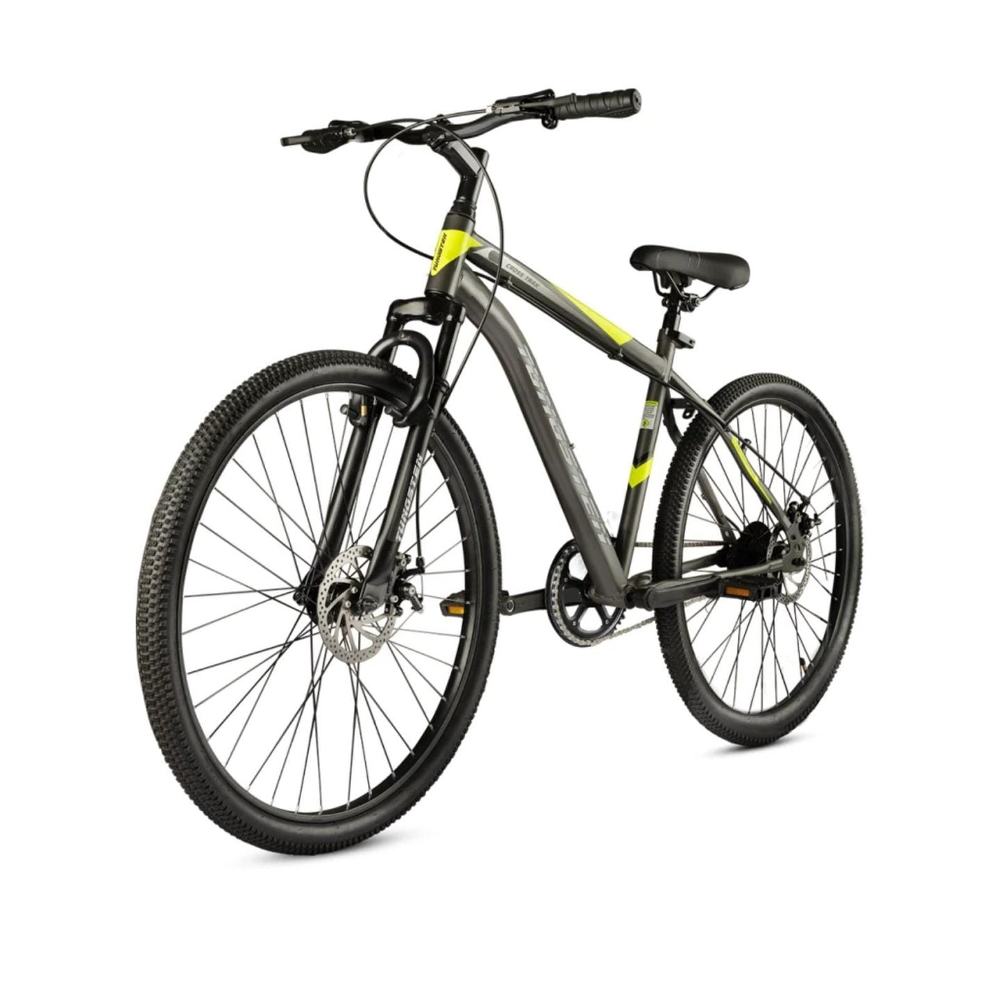 Tungsten CROSS TRAK SINGLE | DUAL DISC | SUSPENSION | FULLY FITTED 26 T Mountain Cycle (Single Speed, Multicolor, Only Front Suspension)