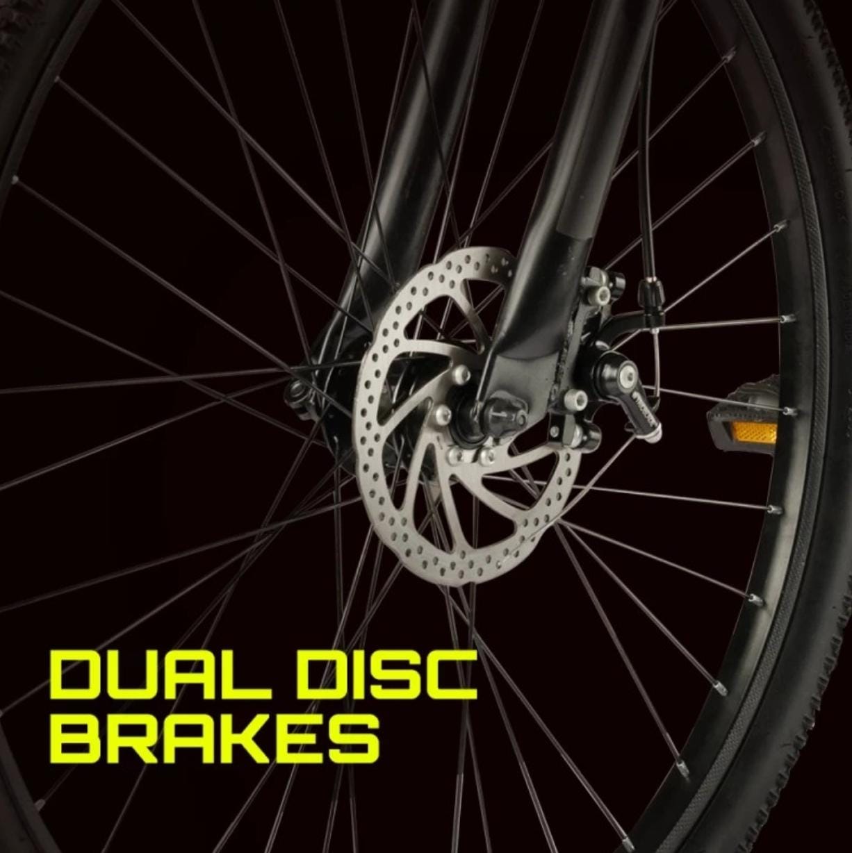 Tungsten CROSS TRAK SINGLE | DUAL DISC | SUSPENSION | FULLY FITTED 26 T Mountain Cycle (Single Speed, Multicolor, Only Front Suspension)