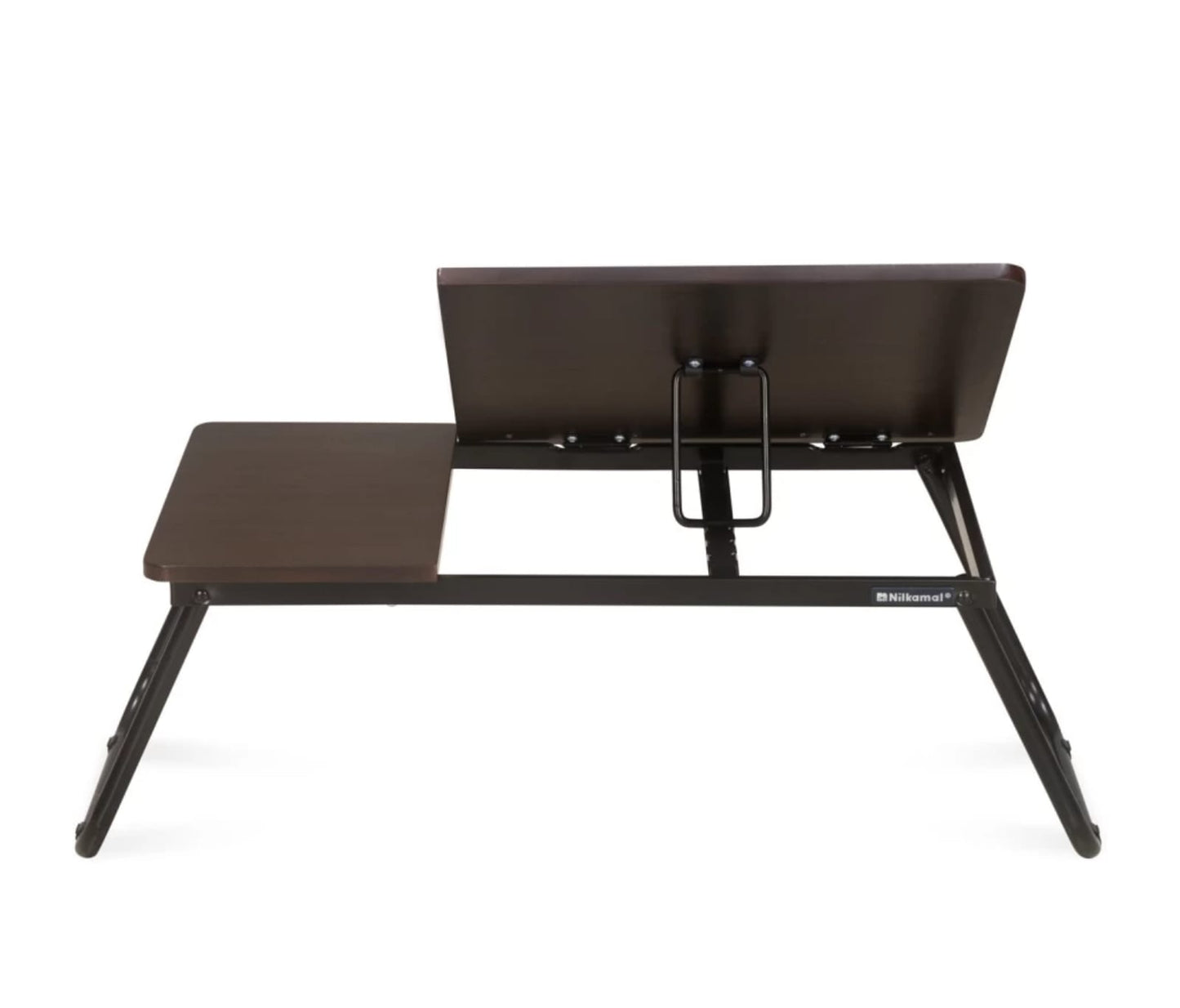 Nilkamal Inspiron Wood Portable Laptop Table (Finish Color - walnut, Pre Assembled)