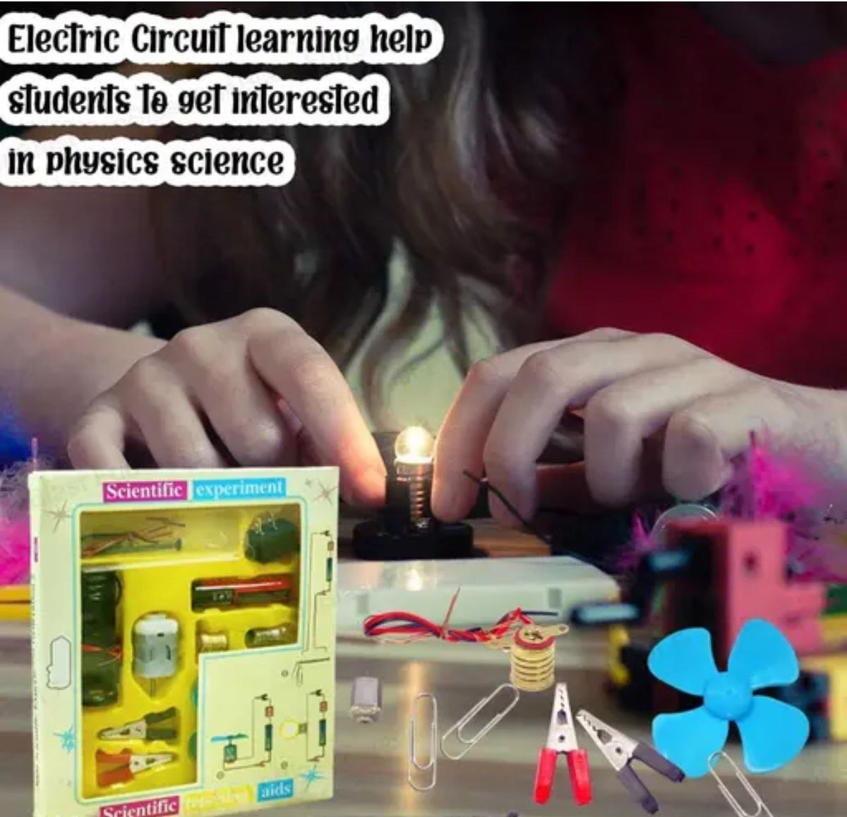 Electric Circuit Practical Learn Kit