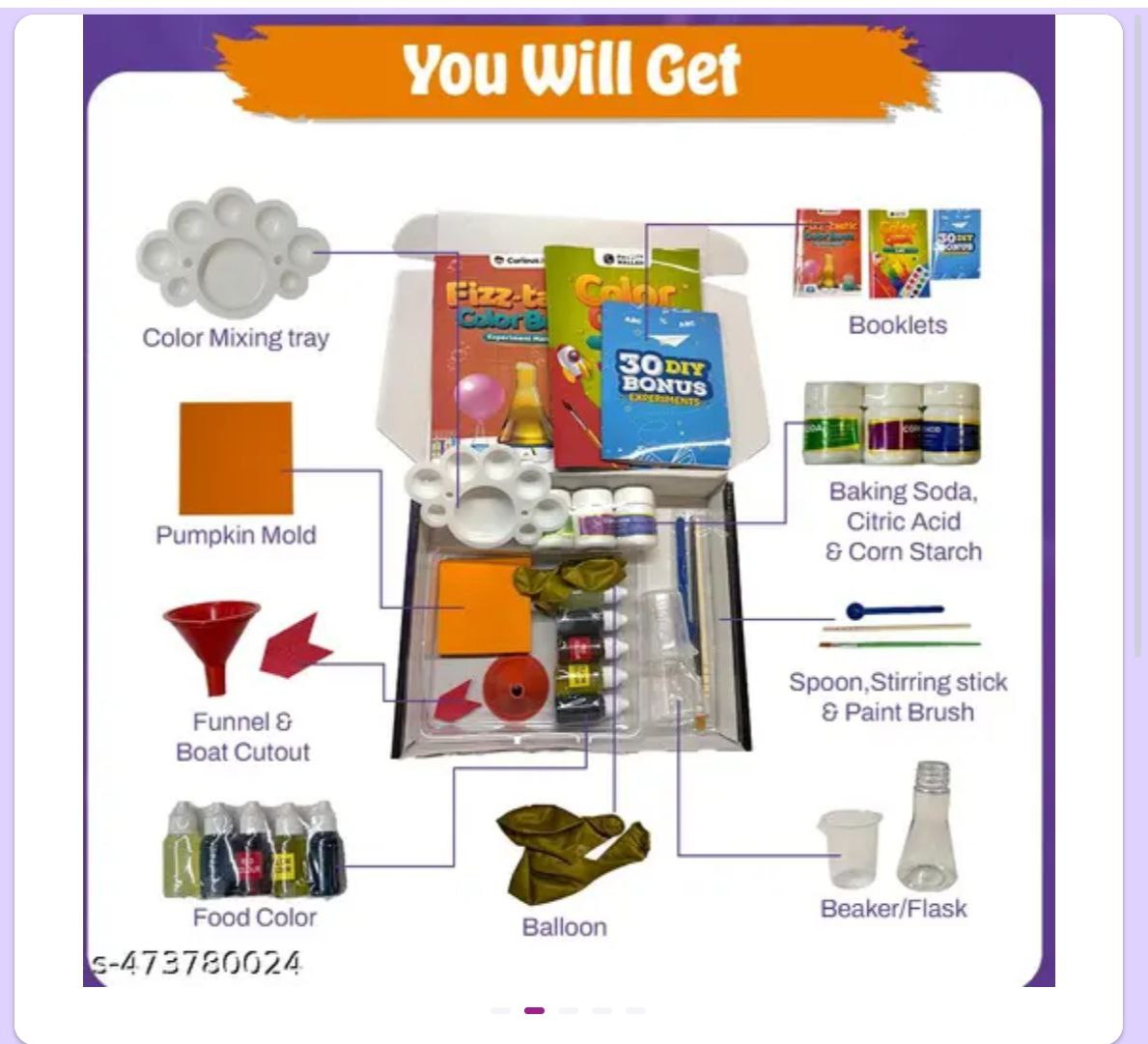 Physics Wallah Junior Science Kit with 50+ Experiments
