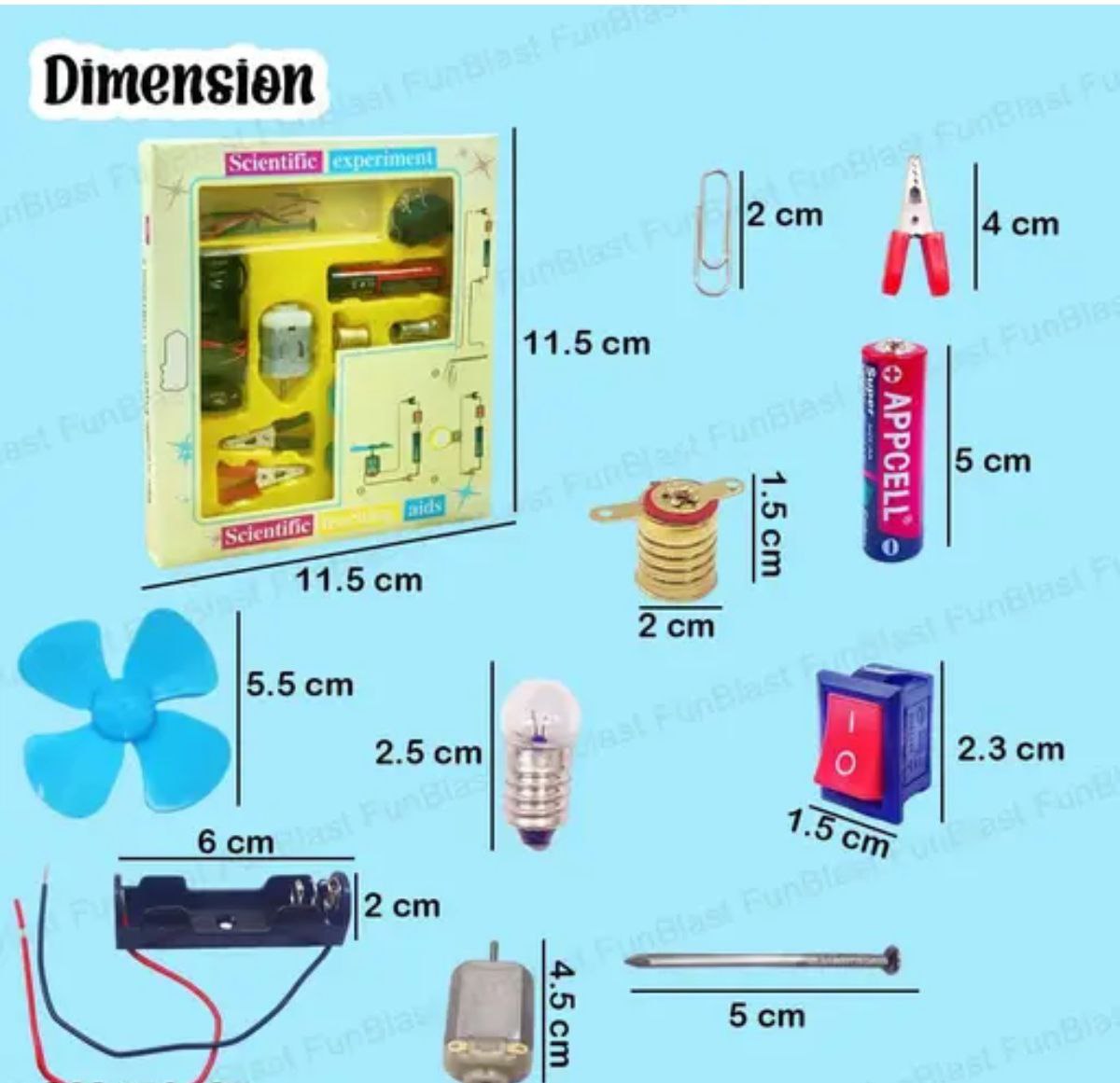 Electric Circuit Practical Learn Kit