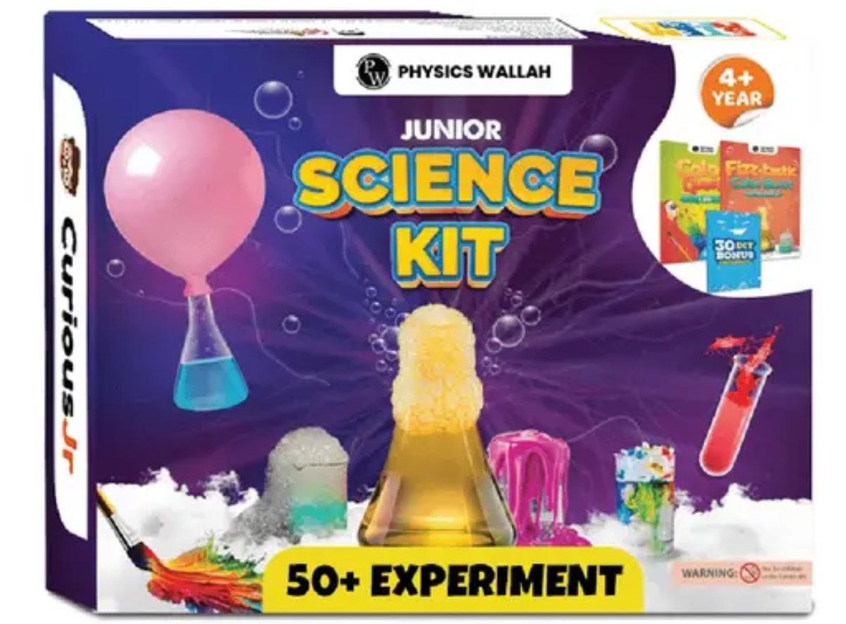 Physics Wallah Junior Science Kit with 50+ Experiments